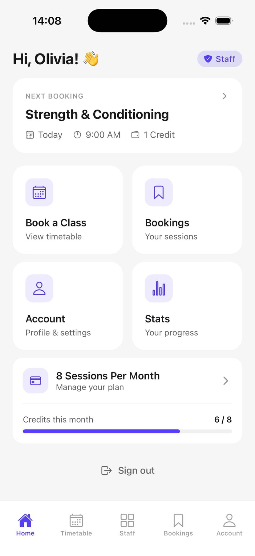 MEMBER APP